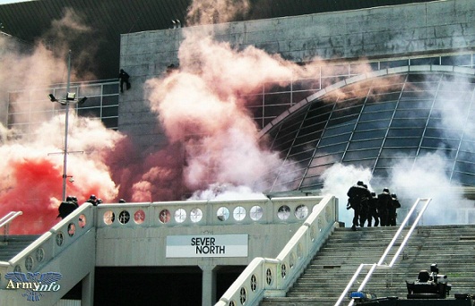 "Арена 2012" - показательные учения полиции Сербии