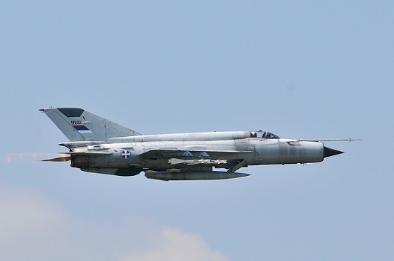 "МиГ-21" - полвека в небе Сербии