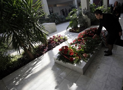 В Доме цветов под партизанскую песню "Белла Чао" похоронили Йованку Броз
