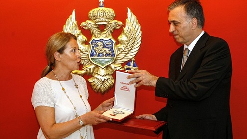 Через 12 лет после смерти Зорана Джинджича наградили черногорским орденом