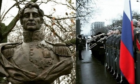 В Петербурге установили памятник генералу Милорадовичу