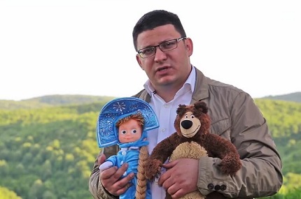 Маша и Медведь в Сербии