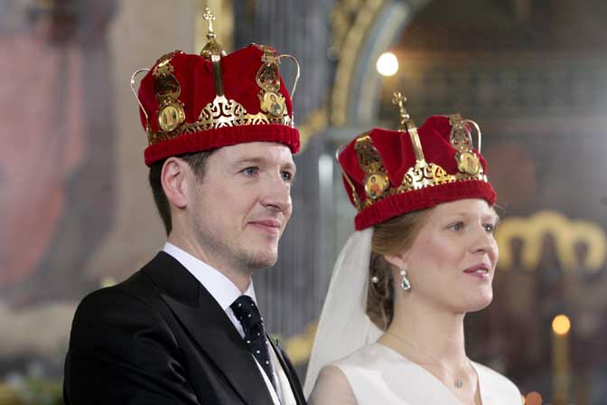 Обвенчались принц Филип Караджорджевич и Даница Маринкович