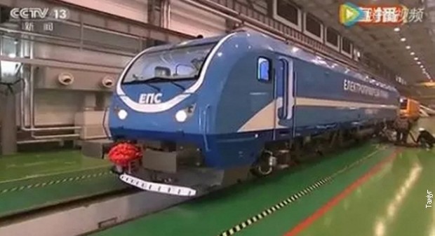 В Сербию доставлен первый китайский локомотив