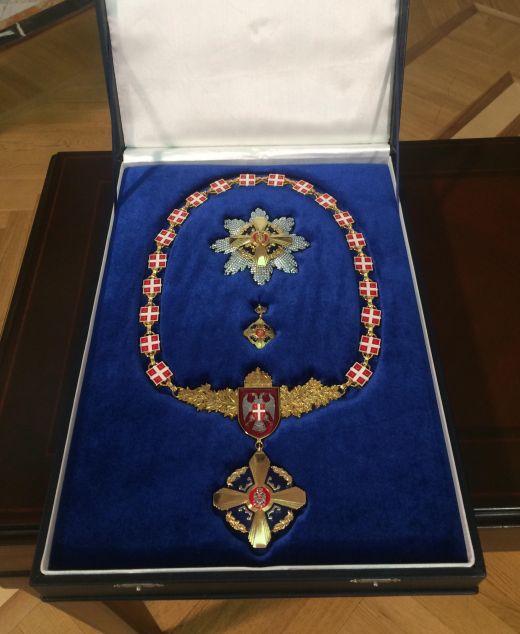 Президент Республики Сербской вручил орден президенту Сербии