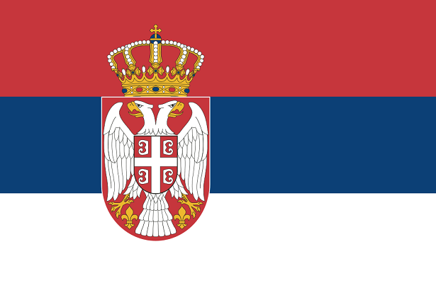 Современный флаг Сербии