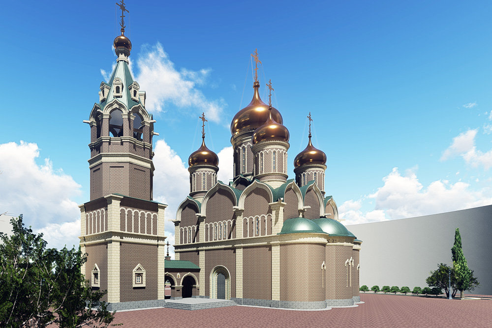 Освящен фундамент русско-сербского храма в Баня-Луке