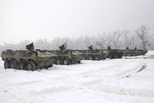 Сербия приняла на вооружение БТР «Лазар-3»