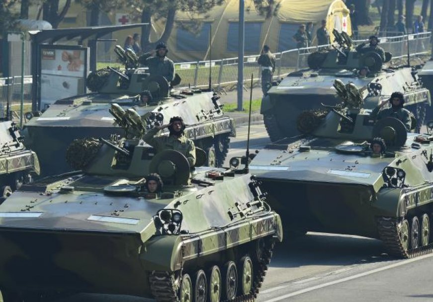 военный парад Сербия