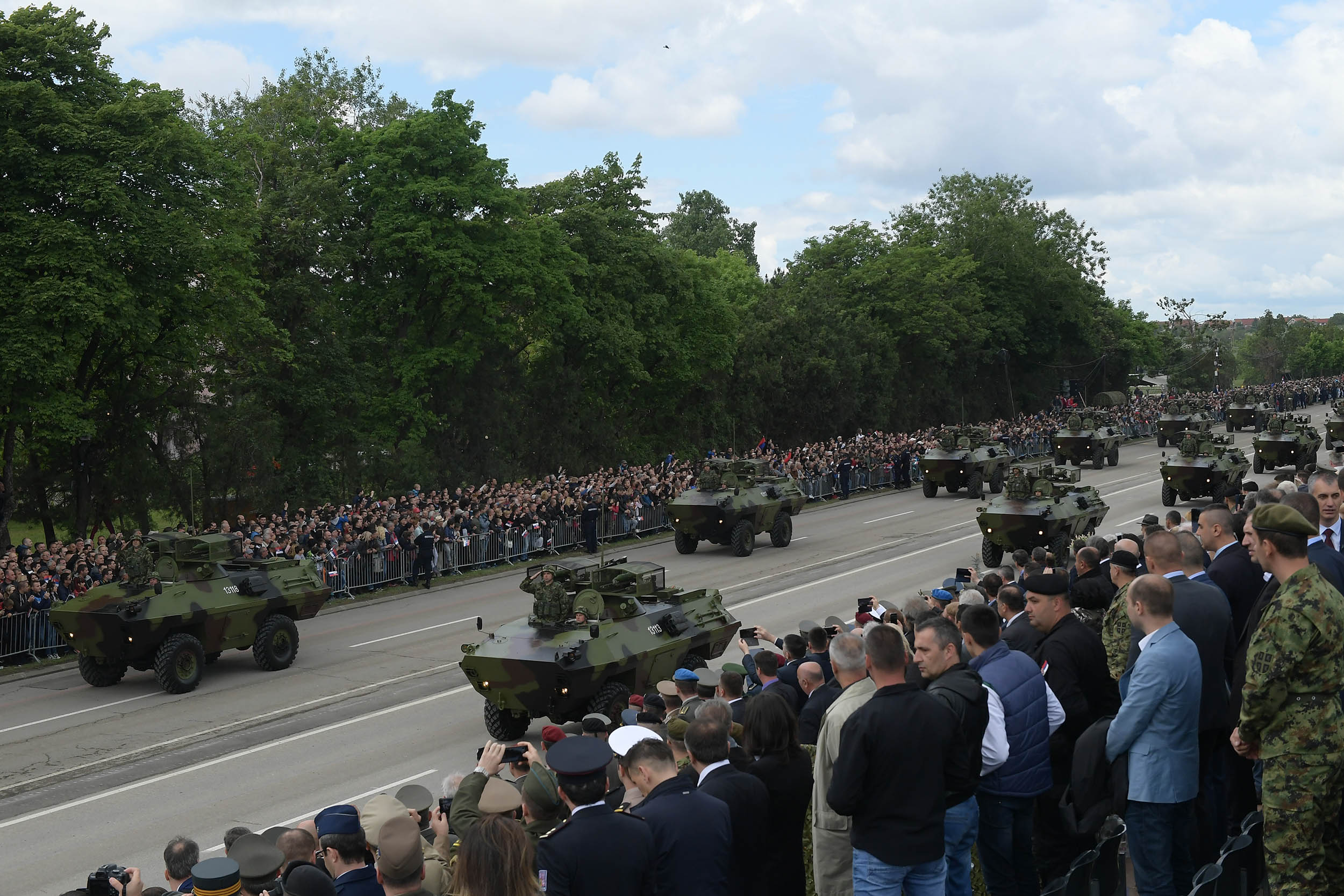 Парад Победы в Нише: Отлично, но без сюрпризов