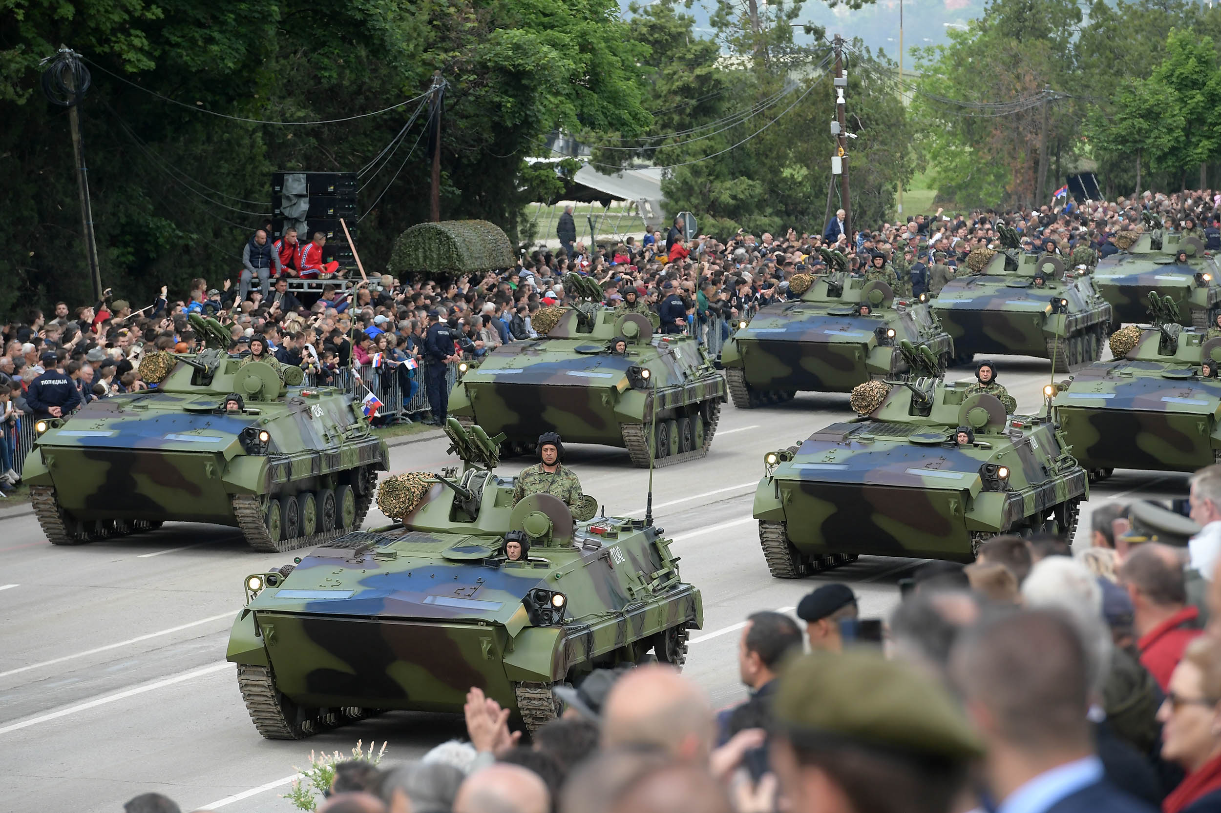 Парад Победы в Нише: Отлично, но без сюрпризов