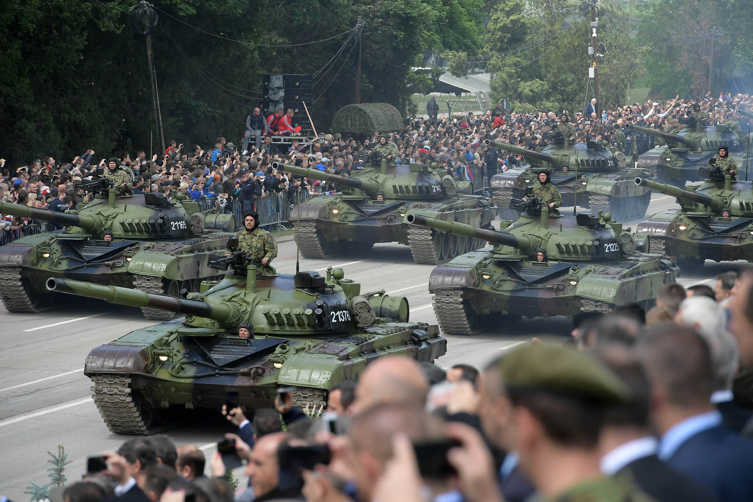 Парад Победы в Нише: Отлично, но без сюрпризов