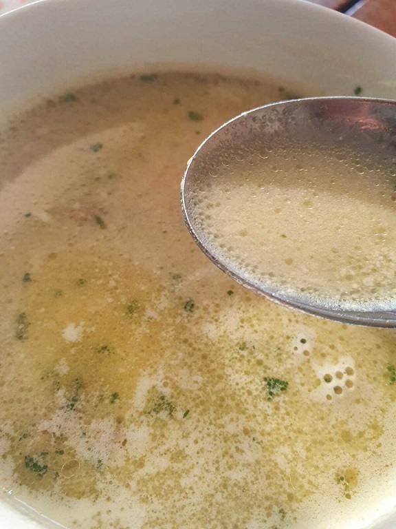 телячий суп