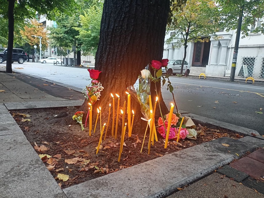 В Белграде почтили память Дарьи Дугиной