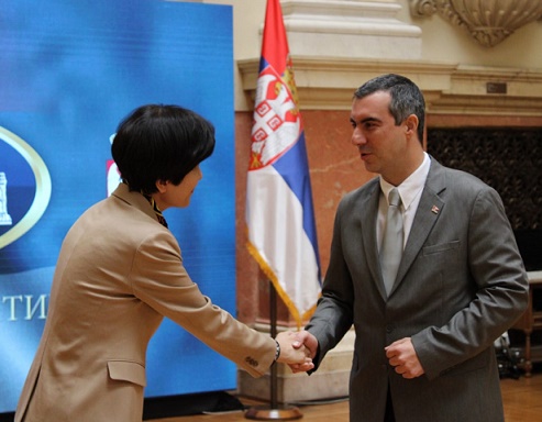 Владимир Орлич встретился с Первым вице-председателем Национального собрания Республики Корея