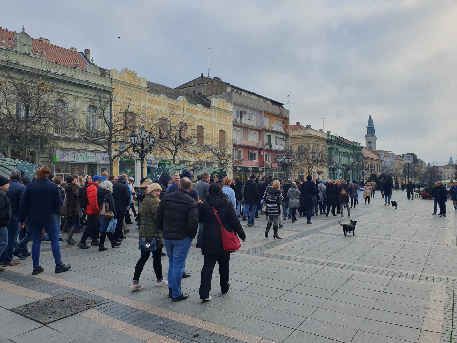 Сербские учителя протестуют против насилия