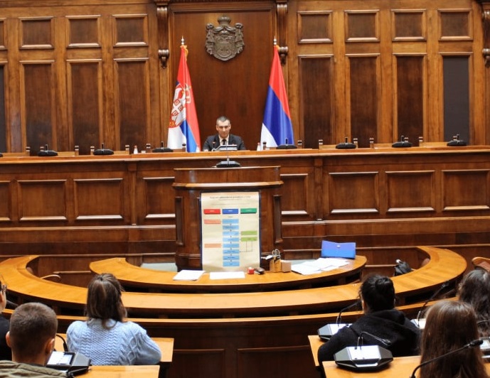 В парламенте Сербии прошла "имитационная сессия"