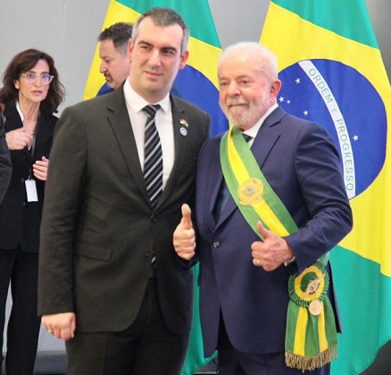 Председатель сербского парламента поздравил главу Бразилии с инаугурацией