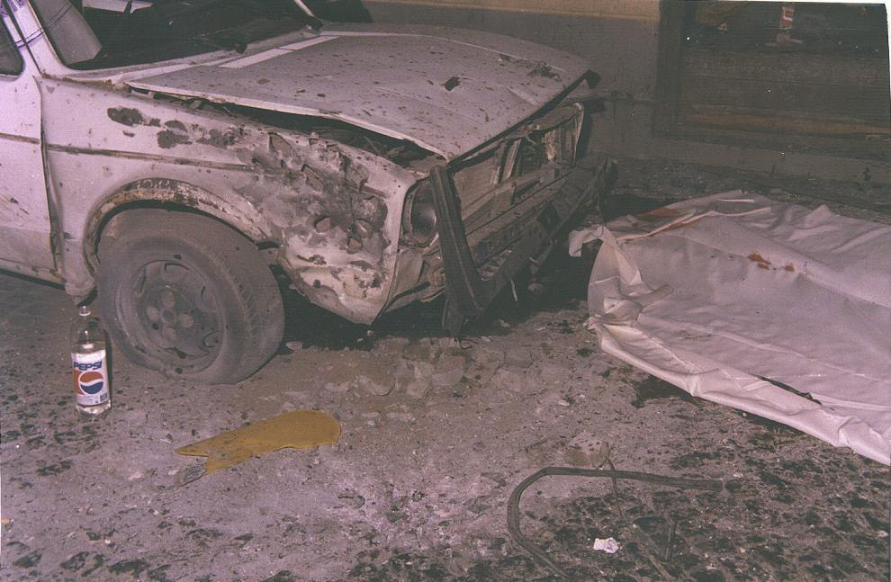Тузла 1995 - Взрыв