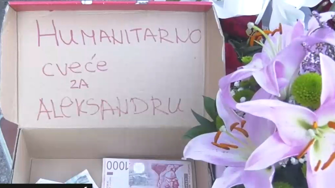 Бояна из Сремской Митровицы отдала свои букеты на благотворительность