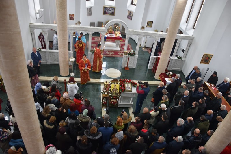 В Сербию привезли икону Святого новомученика Евгения (Родионова)