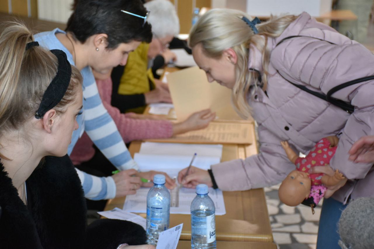 Как проходят выборы в сербском селе