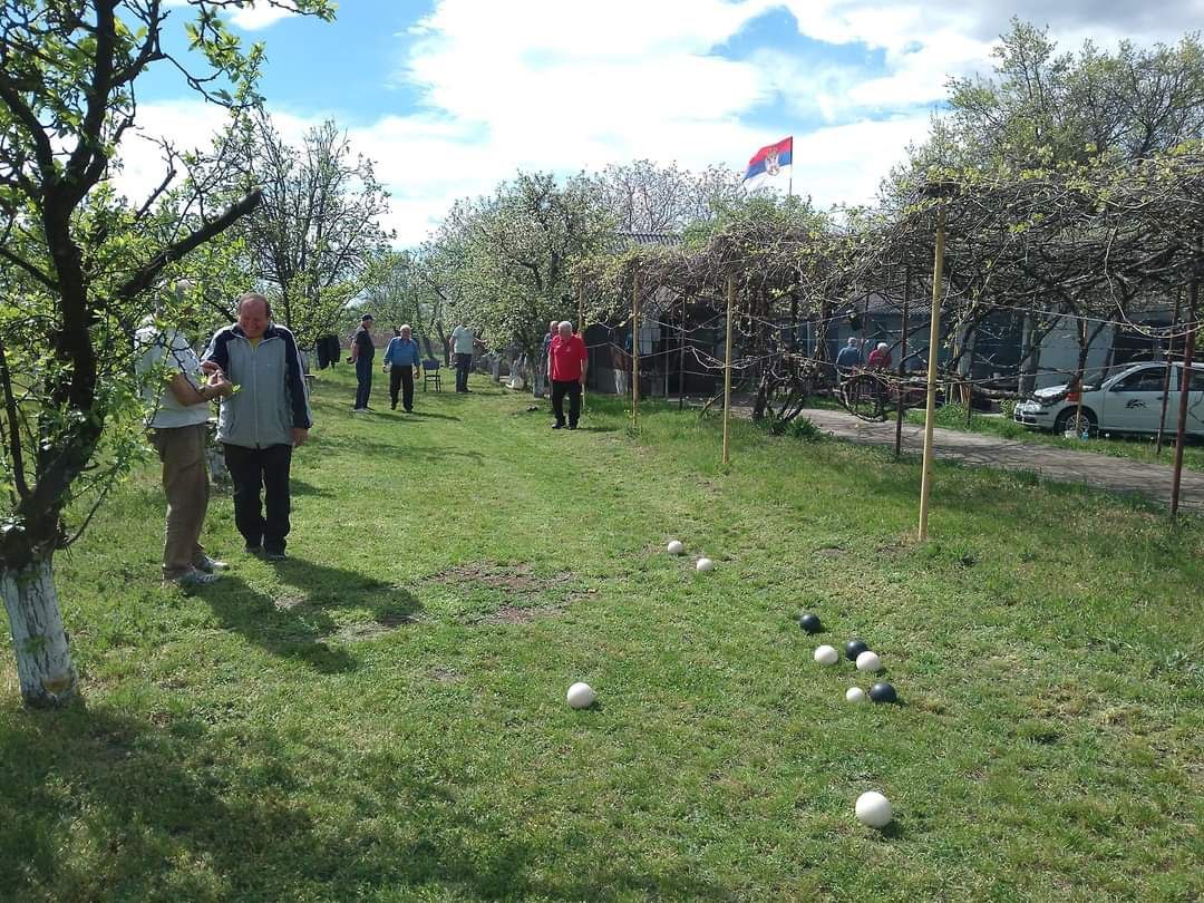 Бочанье - игра в шары по-сербски