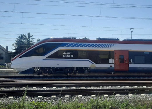 В Сербии прошла презентация китайского скоростного поезда