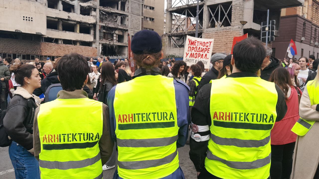 Послание сербских студентов: уважать и соблюдать закон – вот наше главное требование