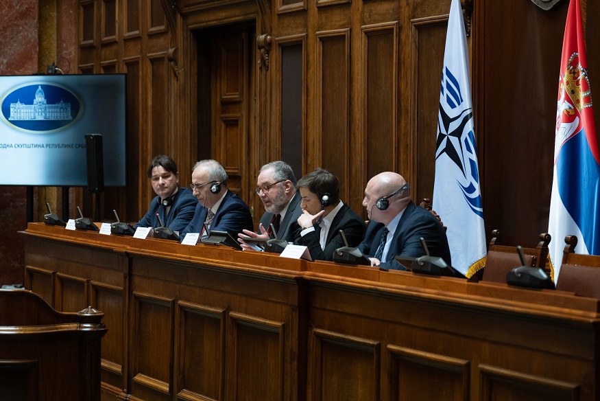 В Белграде приняли делегацию Парламентской ассамблеи НАТО