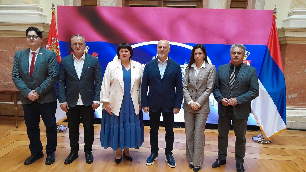 Член Комитета по международным делам Совета Федерации Елена Афанасьева посетила Скупщину Сербии