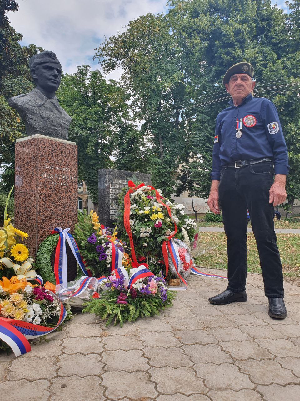 Майор Милош Кляич или День ветеранов в селе Кляичево