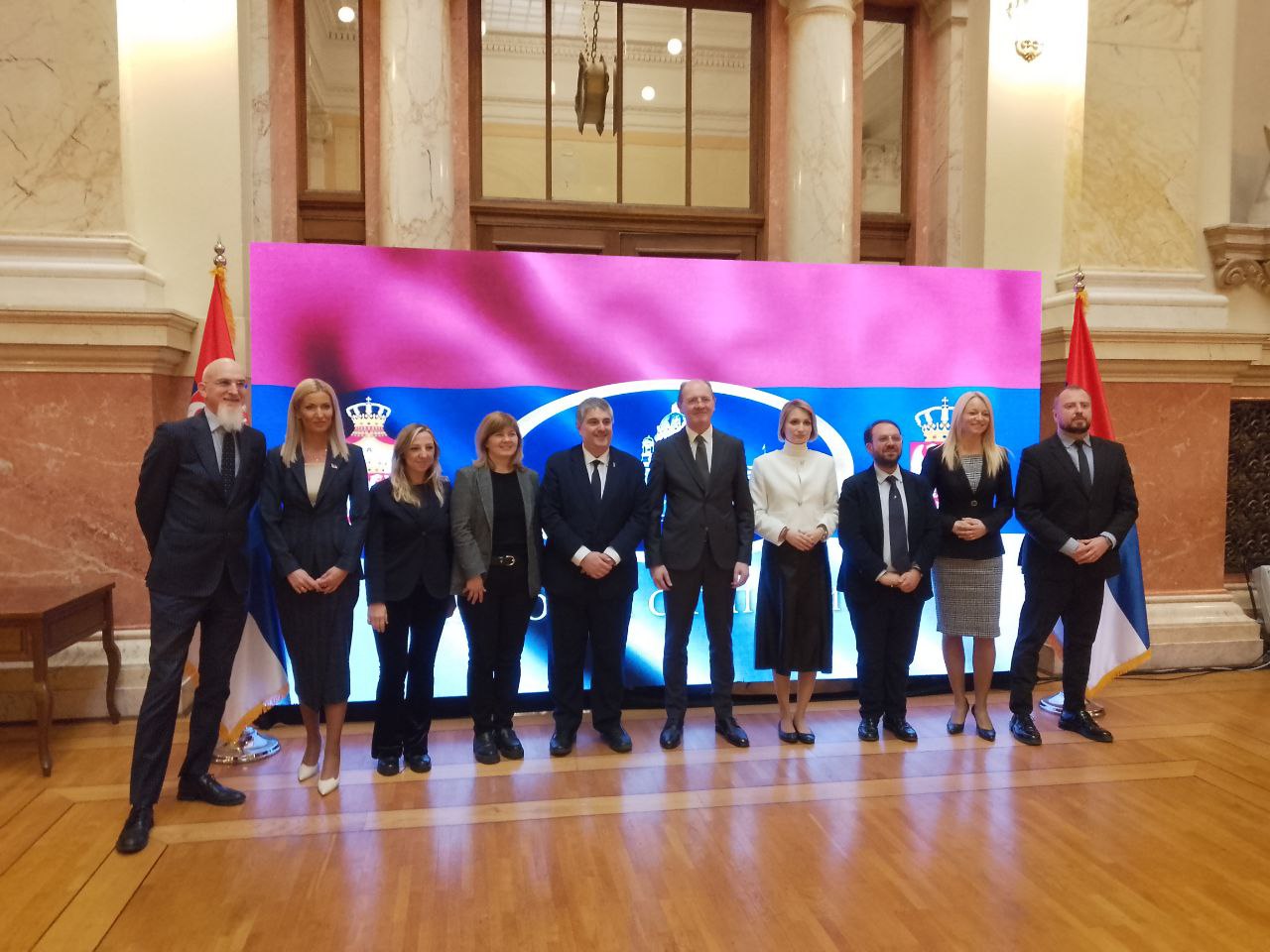 Ана Брнабич приняла делегацию итальянских парламентариев