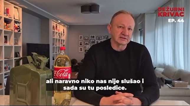 Джилас призвал отнять НИС и ввести санкции